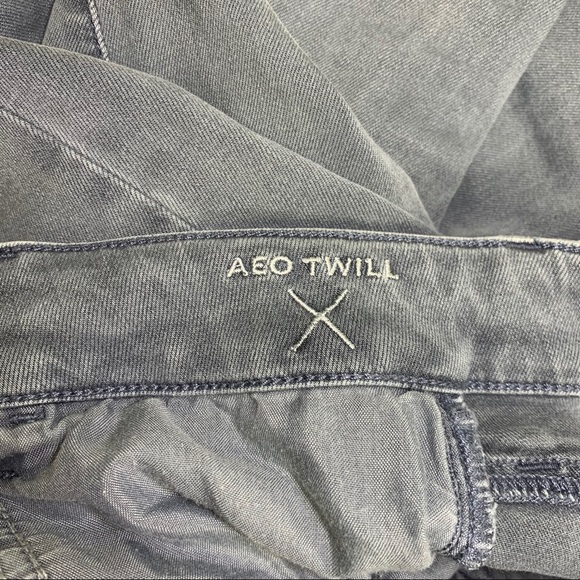 American Eagle Womens Super Stretch Jegging Gray 2 - Picture 9 of 9